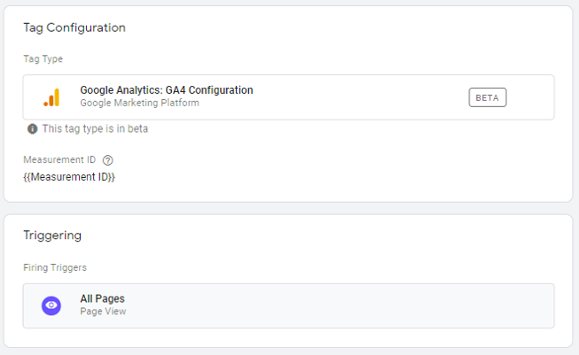 Setting up Google Anlaytics 4 in Google Tag Manager