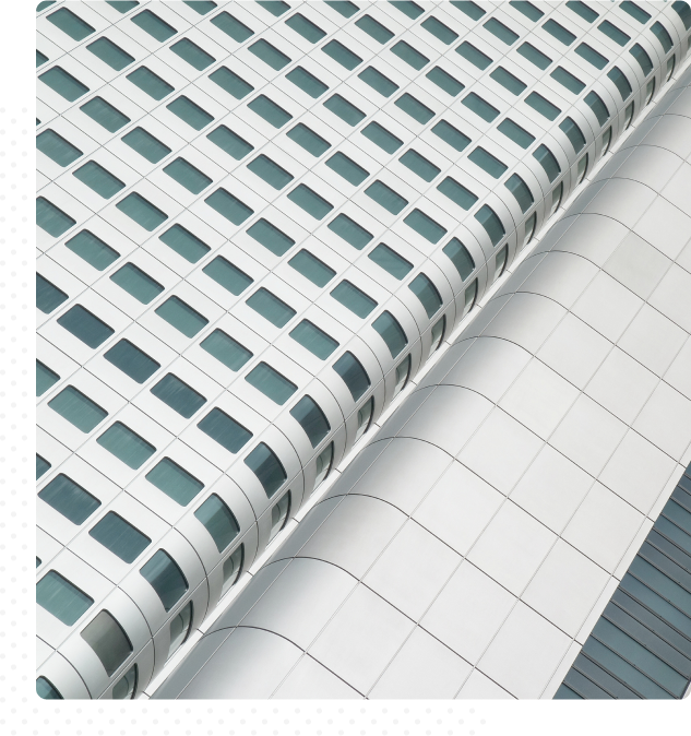 Group 148(10) Abstract image of various rectangular patterns in white and gray blue.