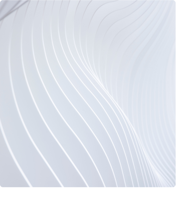 Group 148(8) Abstract image of a white structure with various 3D elements that appears to bend in the middle.